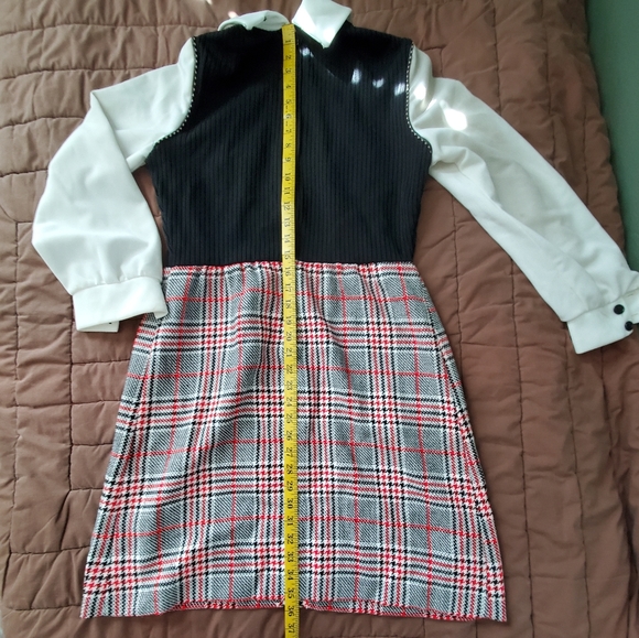 Vintage Now is the Time by Puritan Dress. Houndstooth. Size please c measurement - Picture 4 of 16